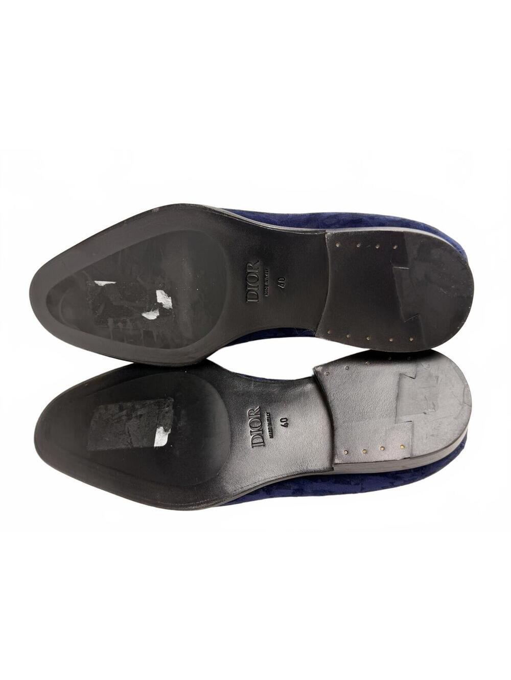 Dior Men's Oblique Jacquard Corsac Loafer SZ 40 Brand New - Picture 5 of 5
